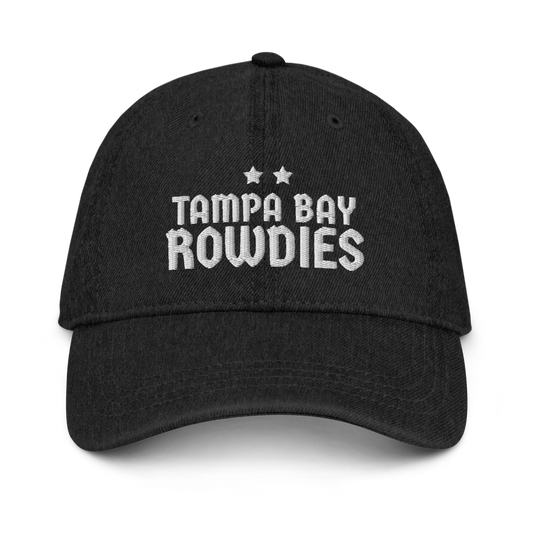 Rowdies Denim Hat - White - The Hook Up